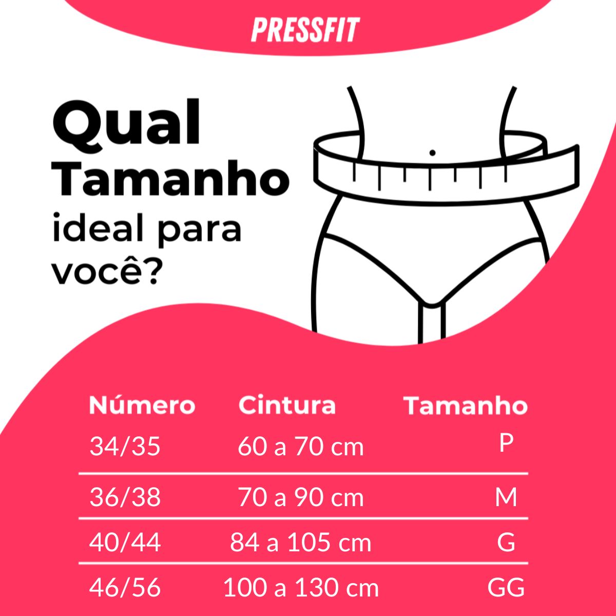 TAMANHOS PRESSFIT